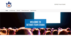 Desktop Screenshot of detroitfilmstudio.com